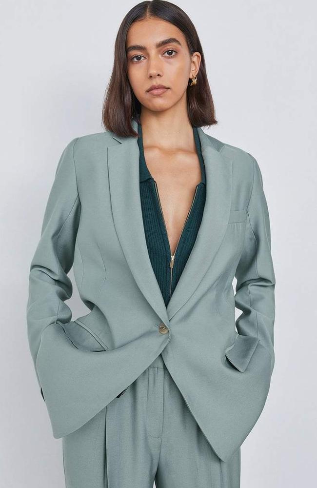 Viktoria & Woods is known for its crisp tailoring and relaxed silhouette. Picture: Viktoria & Woods