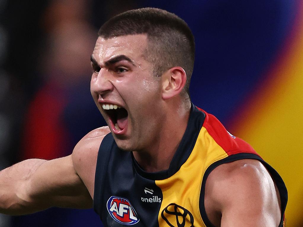 Rachele says he has no doubts about his future at the Crows. Picture: Mark Stewart