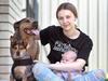 On the mend: Daring Chihuahua rescues mate from certain death