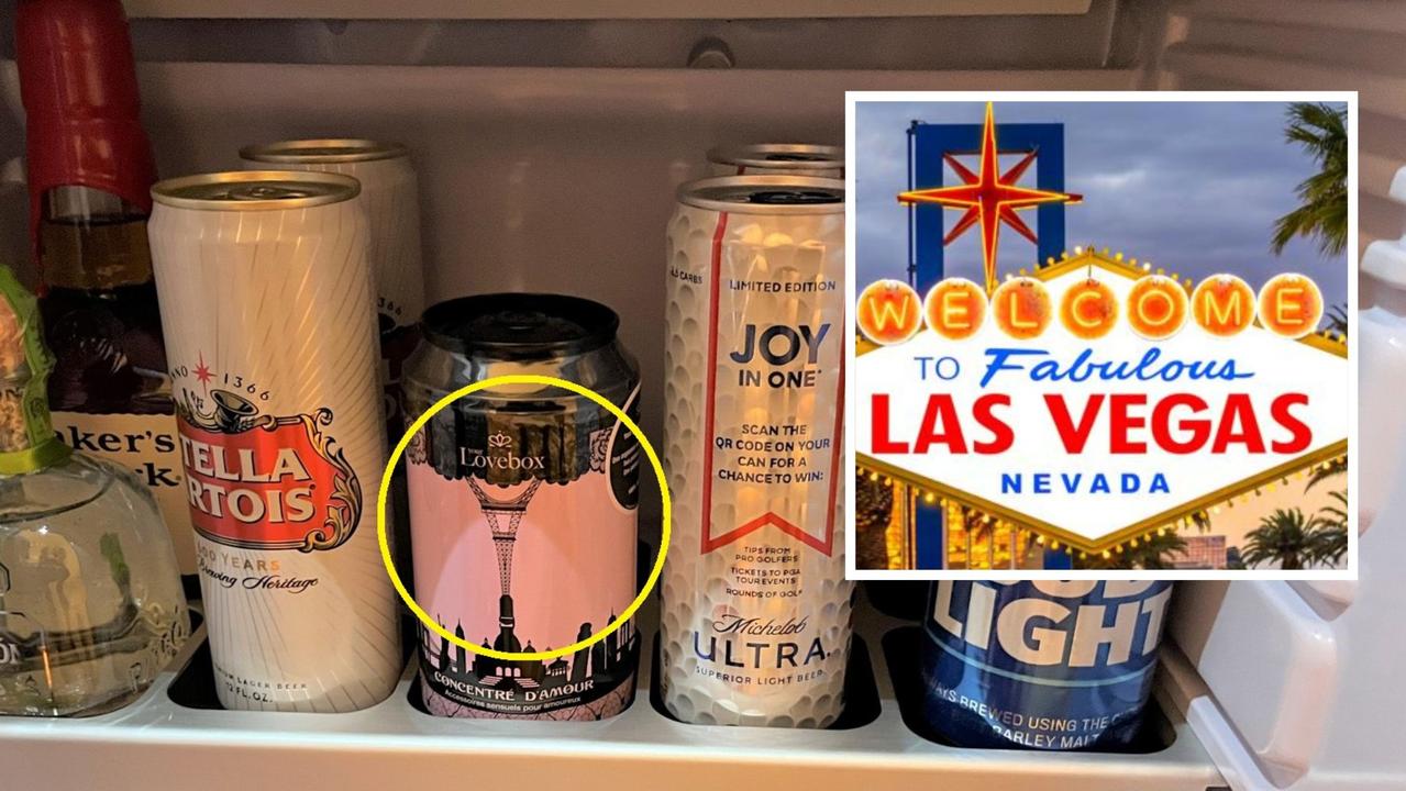 Las Vegas minibars are an expensive luxury – and full of wild finds.