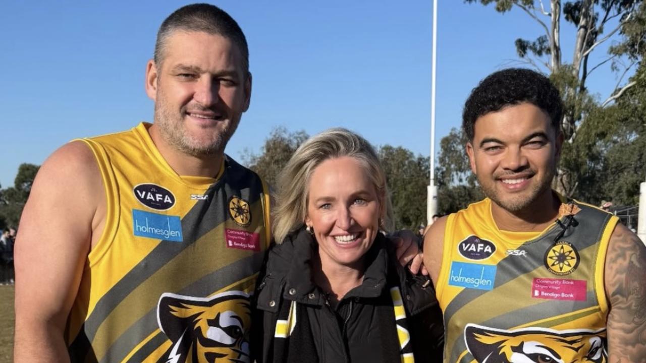 Fev and Guy Sebastian help end local footy club’s losing streak