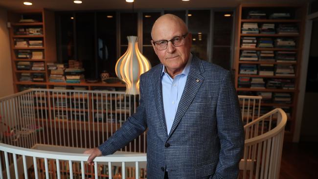 Prominent businessman and philanthropist Geoff Cousins left the Australian Club after it voted down allowing women members. Picture: John Feder/The Australian.