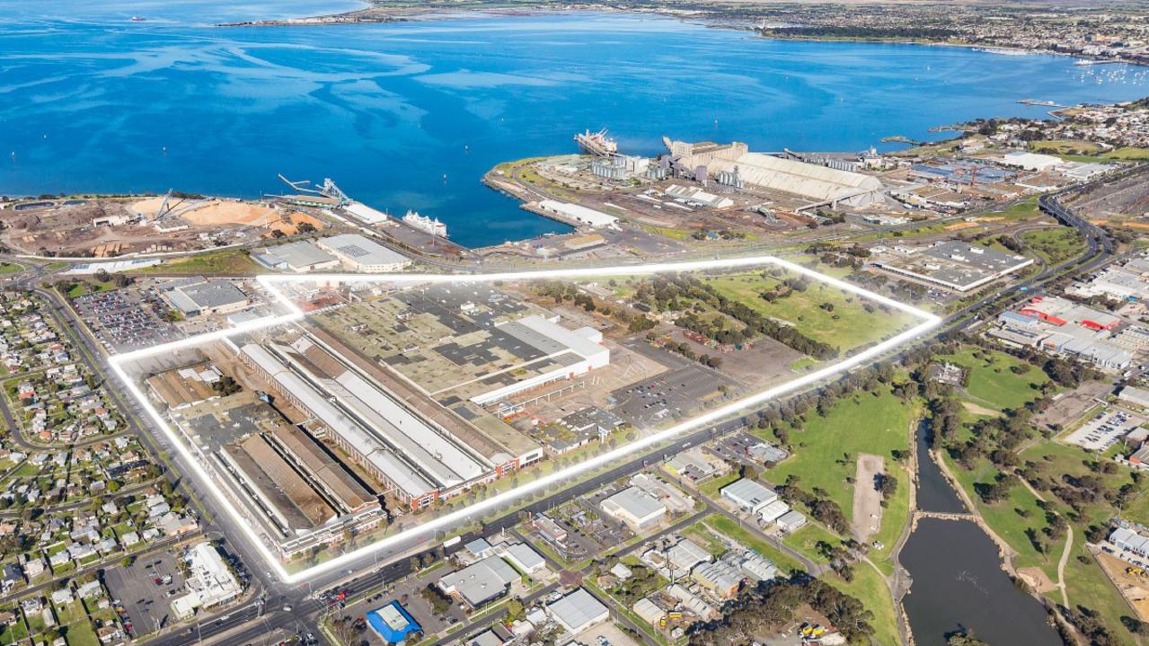 The former Ford Geelong site, now a business park known as Fortek. Picture: Supplied