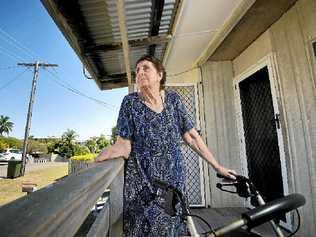 NEW START: Thelma Thwaite has lived in a beach house on Scallop St, built by her husband, for half a century. Picture: Paul Braven