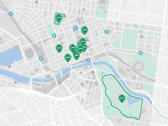 The City of Melbourne has designated 14 smoke-areas across the city, including the Royal Botanic Gardens. Picture: Supplied