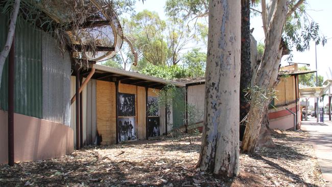 Tourism Central Australia's old office on Gregory Tce, Alice Springs, which has sat empty for years. Picture: Gera Kazakov