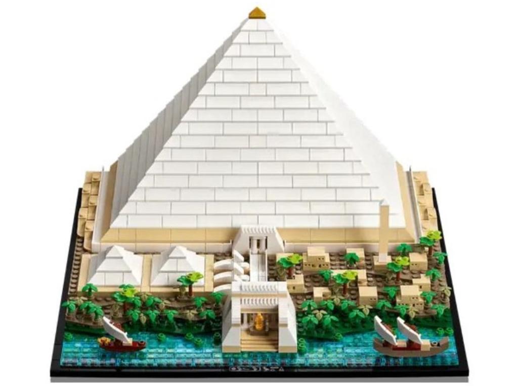 The amazing Great Pyramid of Giza is closer than you think. Picture: LEGO