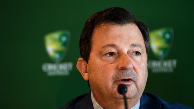 Cricket Australia chairman David Peever has vowed to restore the public’s faith in the national team. Picture: AAP