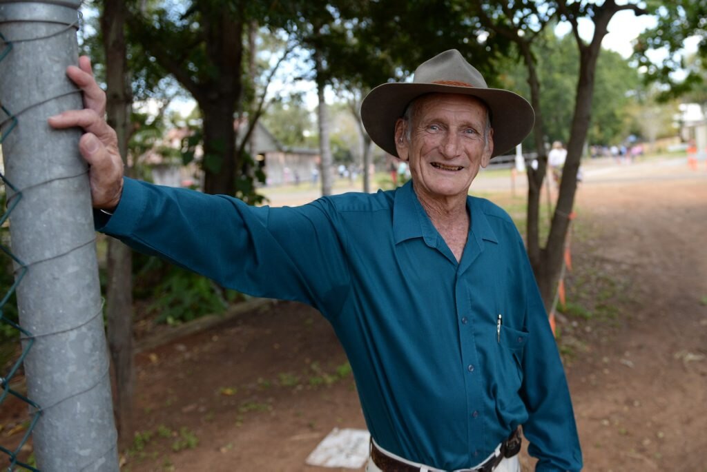 James Lindley at the Cultural Festival held at the Heritage Village on Sunday. Photo: Chris Ison / The Morning Bulletin. Picture: Chris Ison