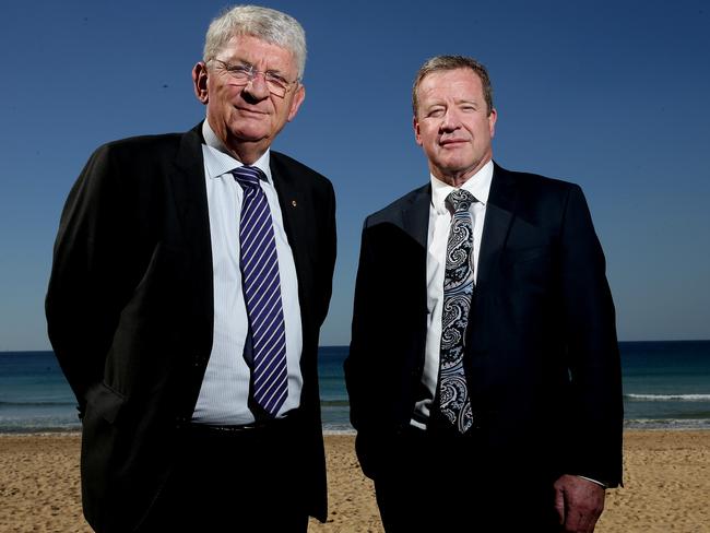 Northern Beaches administrator Dick Persson and general manager Mark Ferguson. Picture: Annika Enderborg.