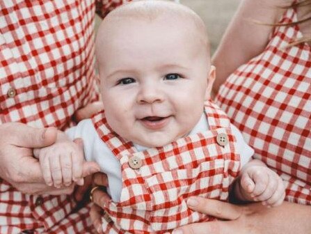 Theodore is the runner up in the Fraser Coast's cutest baby competition for 2024.