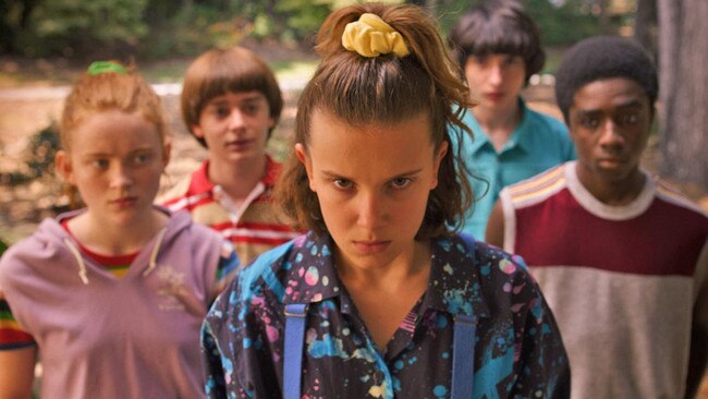 Millie Bobby Brown in Stranger Things. Picture: Supplied