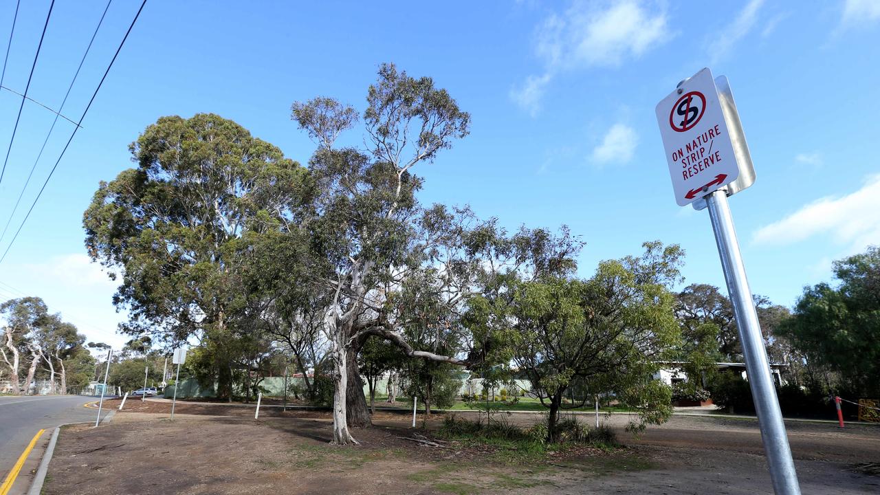 Bellbrae School Parking bays. Parking has been changed to no parking. Picture: Mike Dugdale