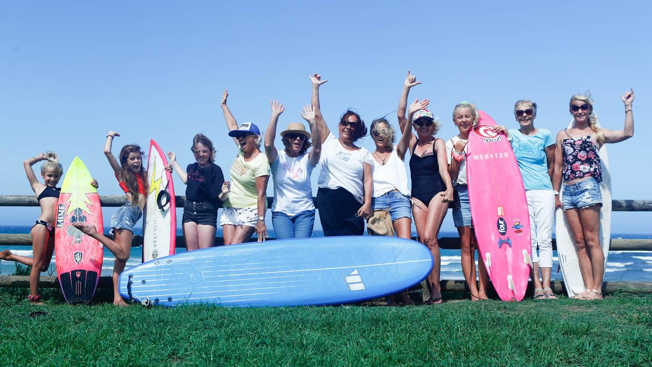 Lennox Head All Girls Surfriders Club Going Strong 30 Years On Daily Telegraph