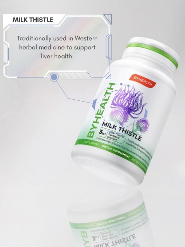 Milk Thistle is traditionally used in herbal medicine to support healthy liver function