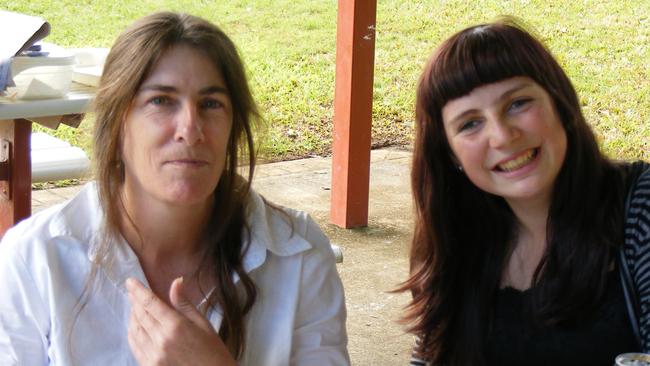 Corina Merten (right) with her mum Miriam.