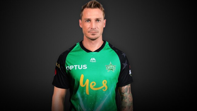 Steyn in his new Melbourne Stars digs. Picture: supplied