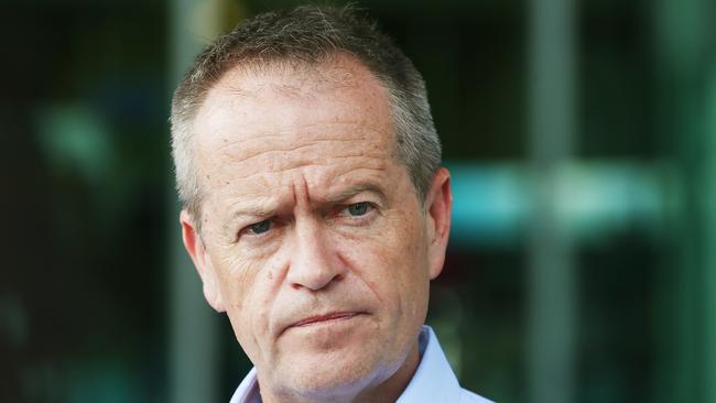 Federal opposition leader Bill Shorten visited Cairns to announce Labor's proposal for a Northern Australia Tourism Infrastructure fund and board, should the party win the next election. Picture: BRENDAN RADKE