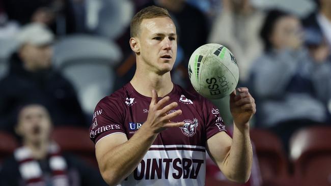 Daly Cherry-Evans is battling to retain his No.7 Kangaroos’ jersey after Manly’s poor end to the season. Picture: Mark Evans/Getty Images