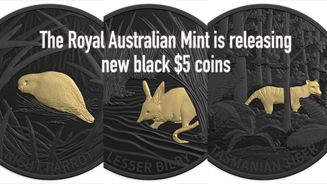 New $5 coins from the Royal Australian Mint