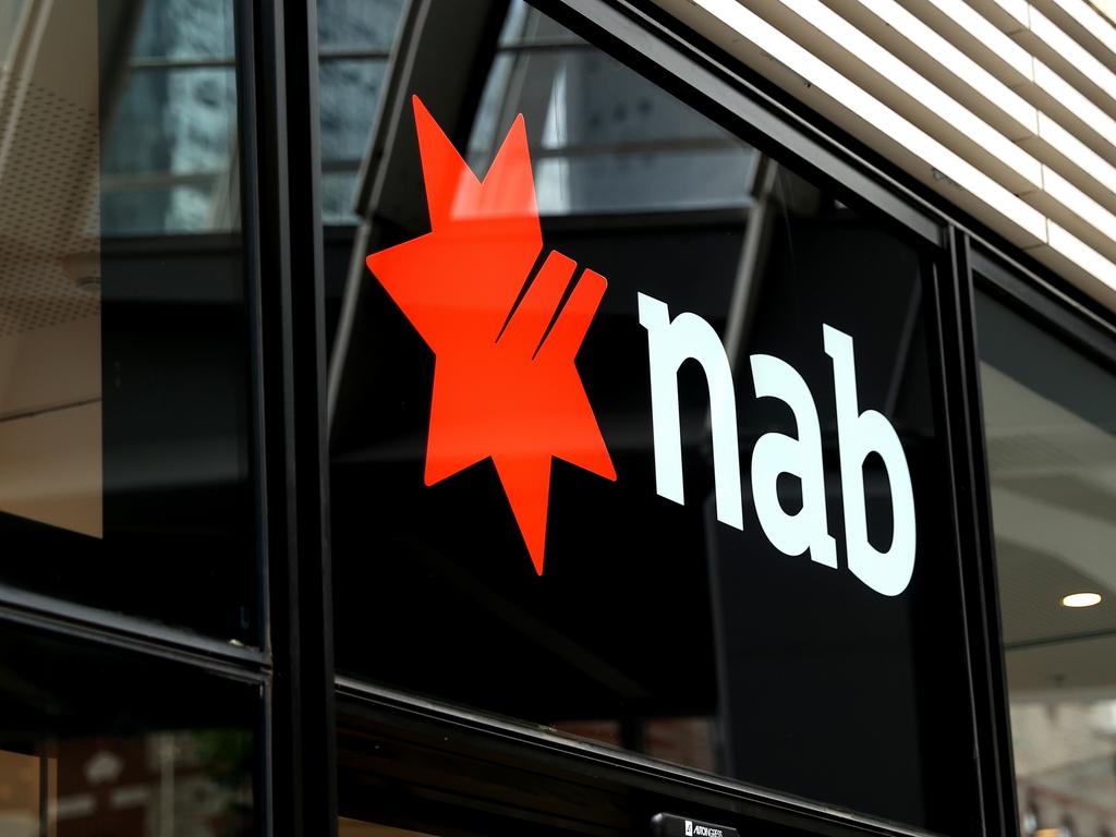 NAB is one of Australia’s big four banks. Picture: Brendon Thorne