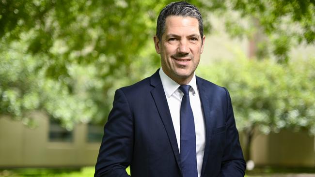 SA senator Alex Antic at Parliament House in Canberra. Picture: NewsWire/Martin Ollman