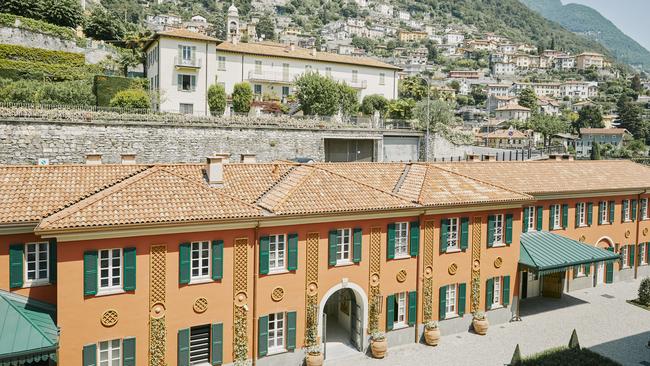 The view over the Palazz and Moltrasio