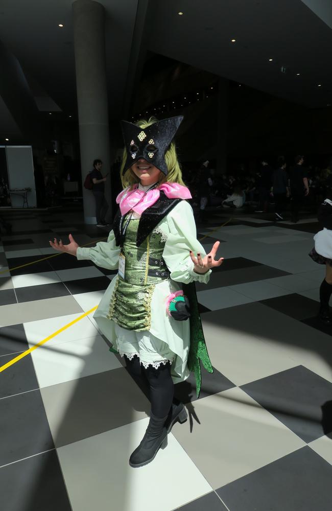 Amy at the 2024 PAX Aus Convention at the Melbourne Convention and Exhibition Centre. Picture: Gemma Scerri