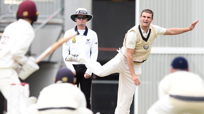 Sturt recruit Tom O'Connell in action for his Victorian club side Geelong last season.