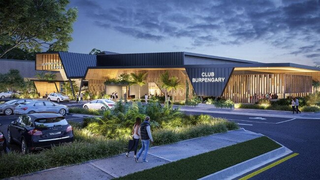 Concept images of the proposed $40 million Burpengary Community Club, north of Brisbane.