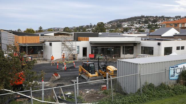 New dementia village Korongee which is under construction in Glenorchy. Picture: ZAK SIMMONDS