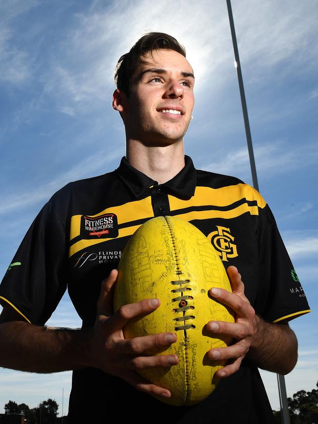 SA AFL Draft prospect Callum Park. Picture: Tom Huntley