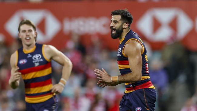 Wayne Milera of the Crows described the Swans as a rabble. (Photo by Mark Evans/AFL Photos/via Getty Images)