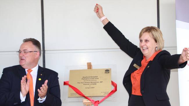 The first dedicated palliative care facility opens at Gosford Hospital.