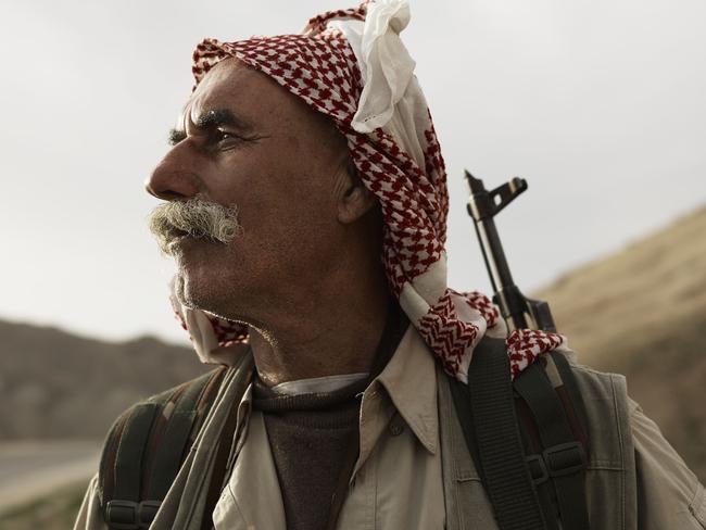 Yezidi Volunteer Fighter, Sinjar Mountain, Iraq