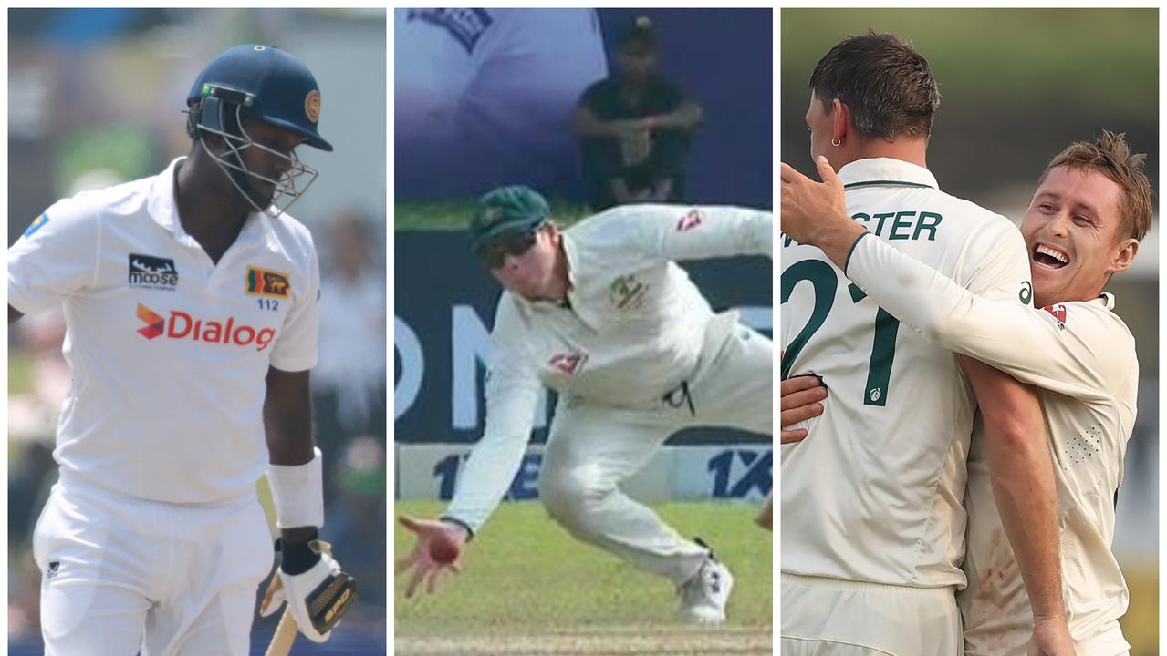 Late drama as Aussie gamble pays off; ‘brainfade’ burns SL in brutal collapse: Day 3 Wrap