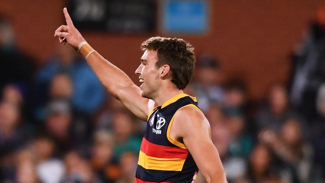 Riley Thilthorpe booted five goals in Showdown 53. Picture: Mark Brake/Getty Images