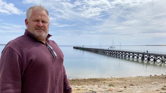 Mayor of Streaky Bay Travis Barber. Picture: Douglas Smith