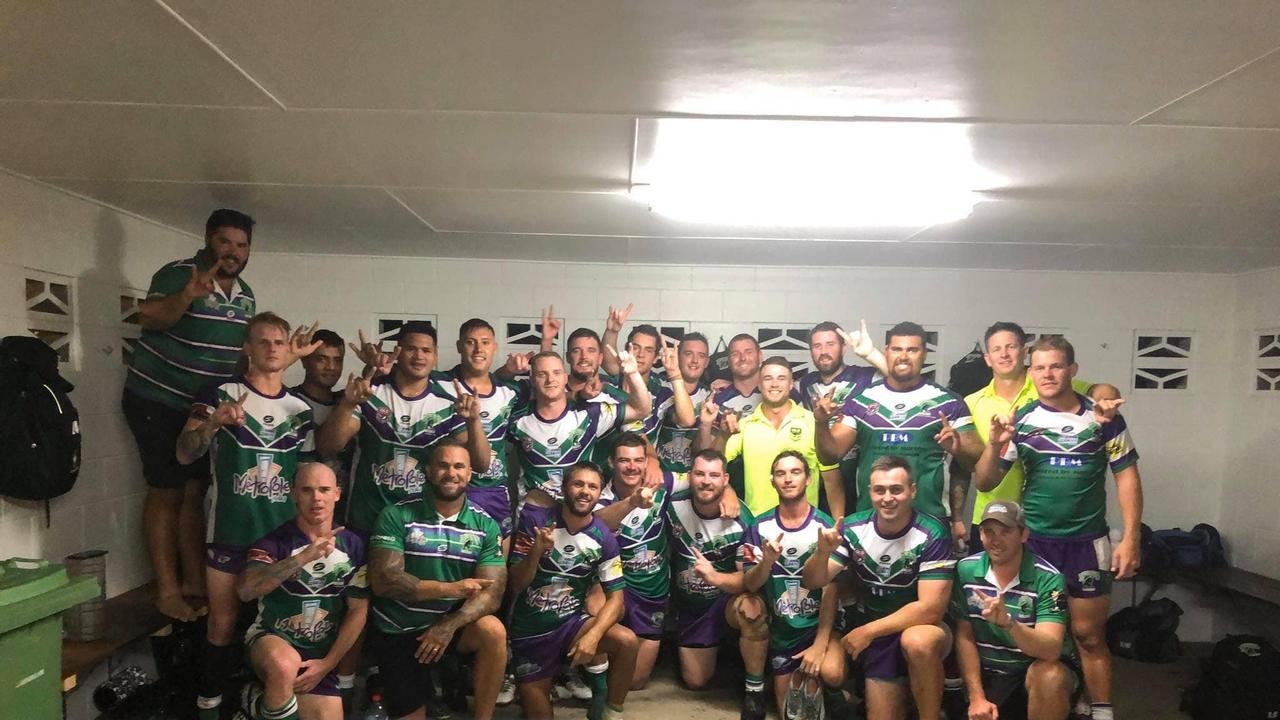 SOCIAL MEDIA IMAGE DISCUSS USE WITH YOUR EDITOR - The Whitsunday Brahmans put in a polished performance in Saturday's trial against Souths at Les Stagg Oval. The Brahmans prevailed 22-6 in wet conditions.