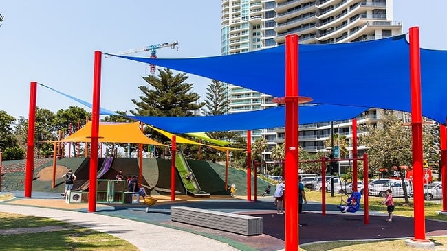 Kurrawa Surf Club playground. Picture: Brisbane Kids