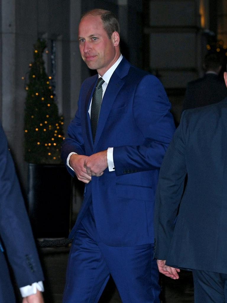 Prince William, arrives at The Tusk Conservation Awards 2023 at The Savoy Hotel in London. Picture: Getty Images