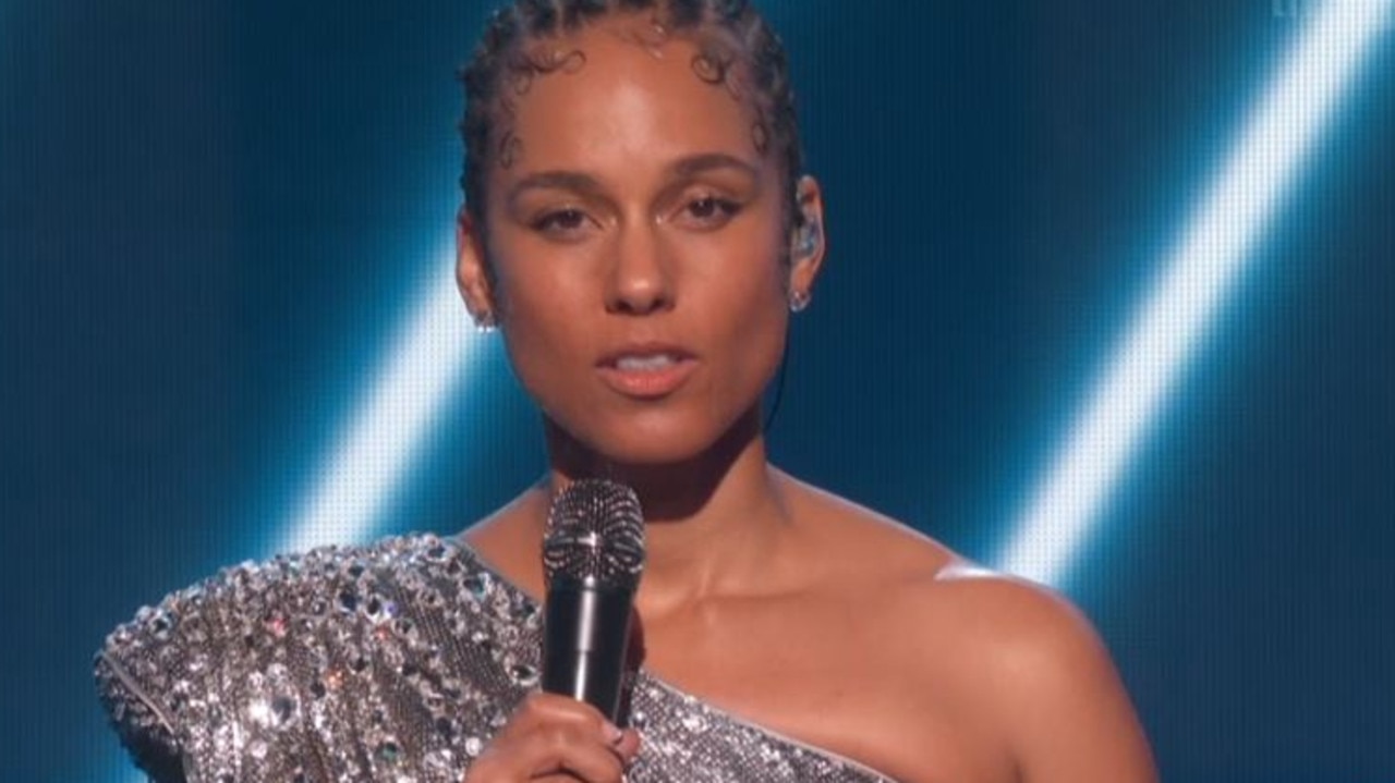 Alicia Keys was visibly heartbroken talking about the tragedy.