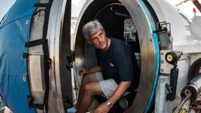 Stockton Rush, CEO of OceanGate, is on the missing submarine. Picture: OceanGate