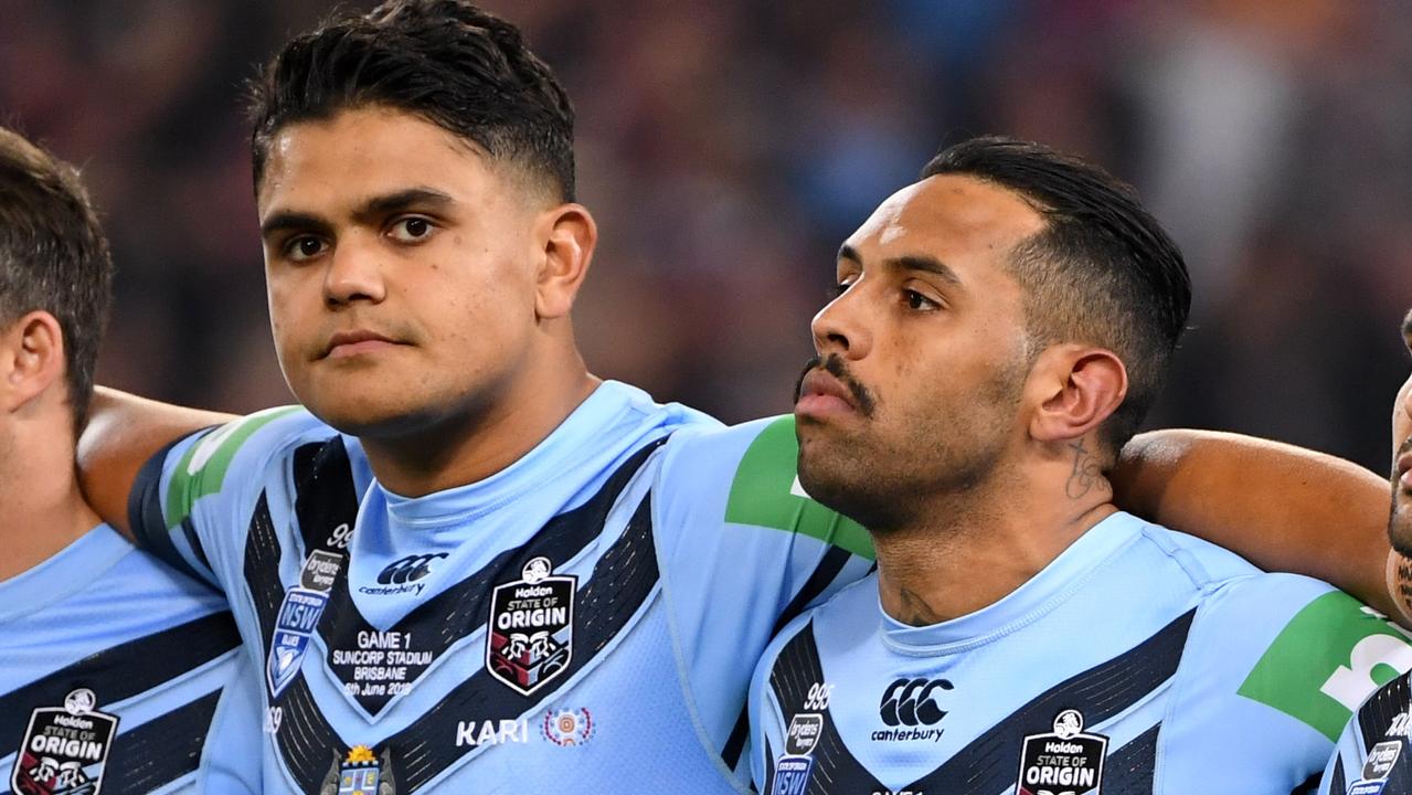 Latrell Mitchell (left) Josh Addo-Carr (right) have reportedly flouted social distancing laws.