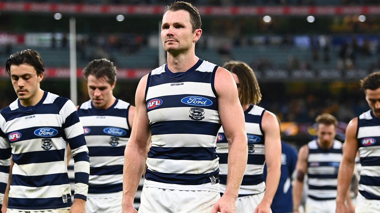 Patrick Dangerfield has been down on his usual output. Picture: Getty Images