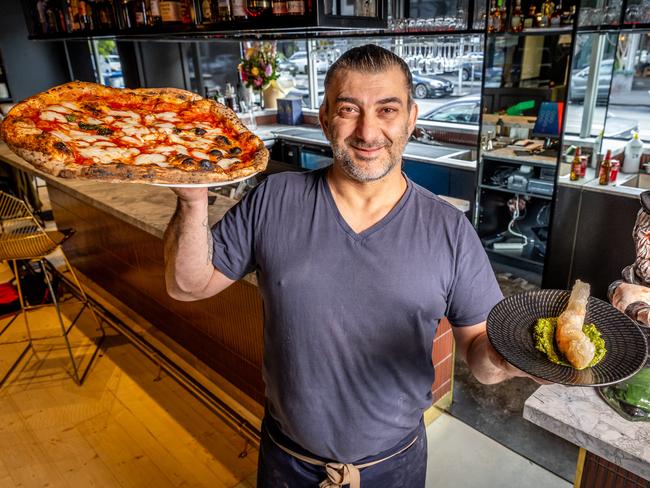 Don’t worry, Pino’s famed pizzas will still be on the menu, alongside a raft of smaller snacks and plates. Picture: Jake Nowakowski