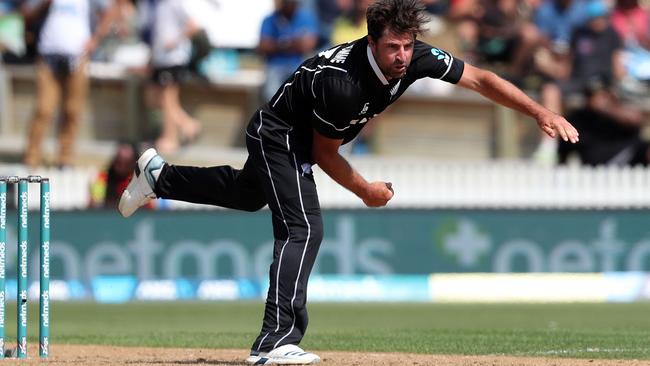 Colin de Grandhomme is one of a number of all-rounders in the squad. Picture: AFP