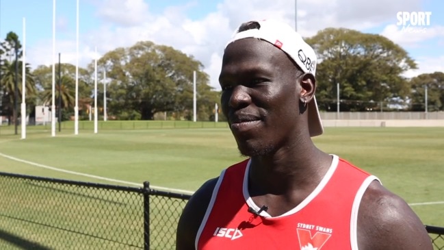 Aliir stoked to see Majak back and happy again