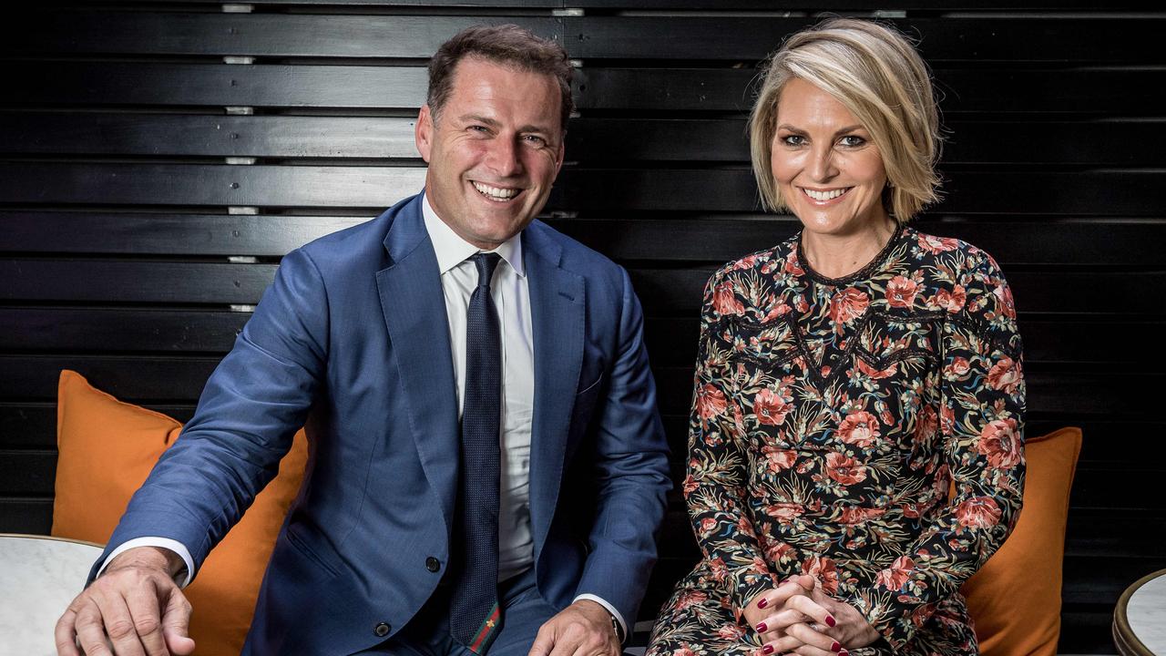 Karl Stefanovic reportedly took the view that Georgie Gardner was ‘humourless’. Picture: Jake Nowakowski