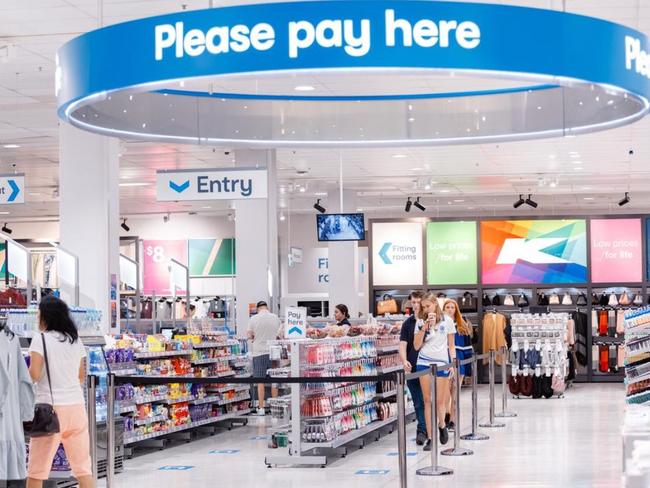 It comes after the Eastland store in Melbourne trialled moving the central checkouts to the exit. Picture: Supplied